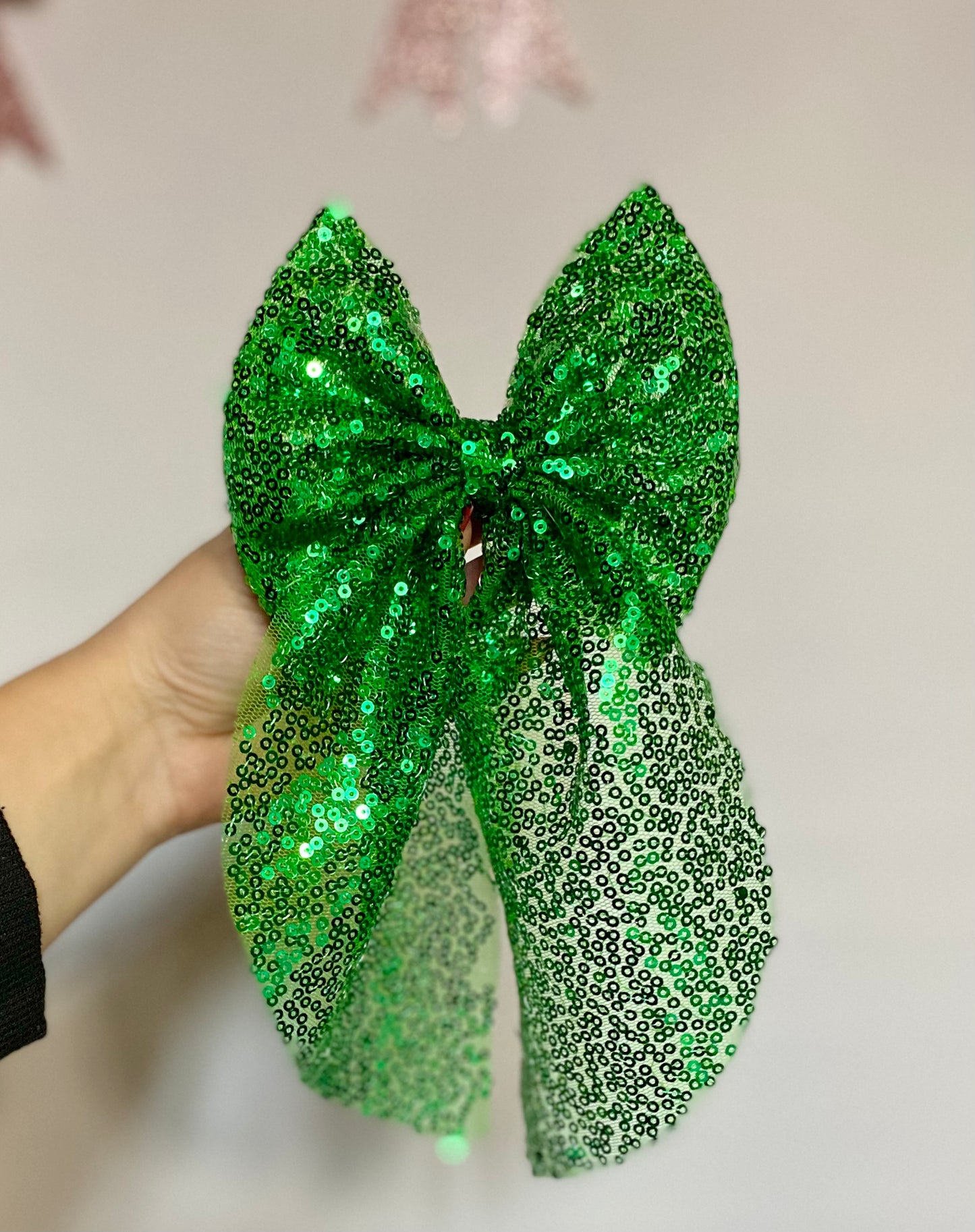 green sequin