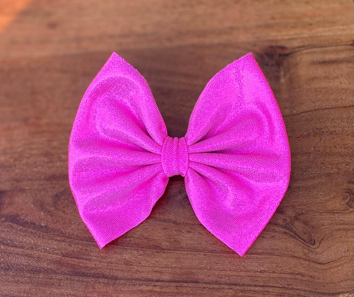 Pink Holo (swim bow)