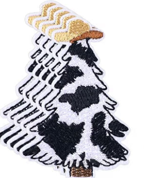 Western Christmas Patch
