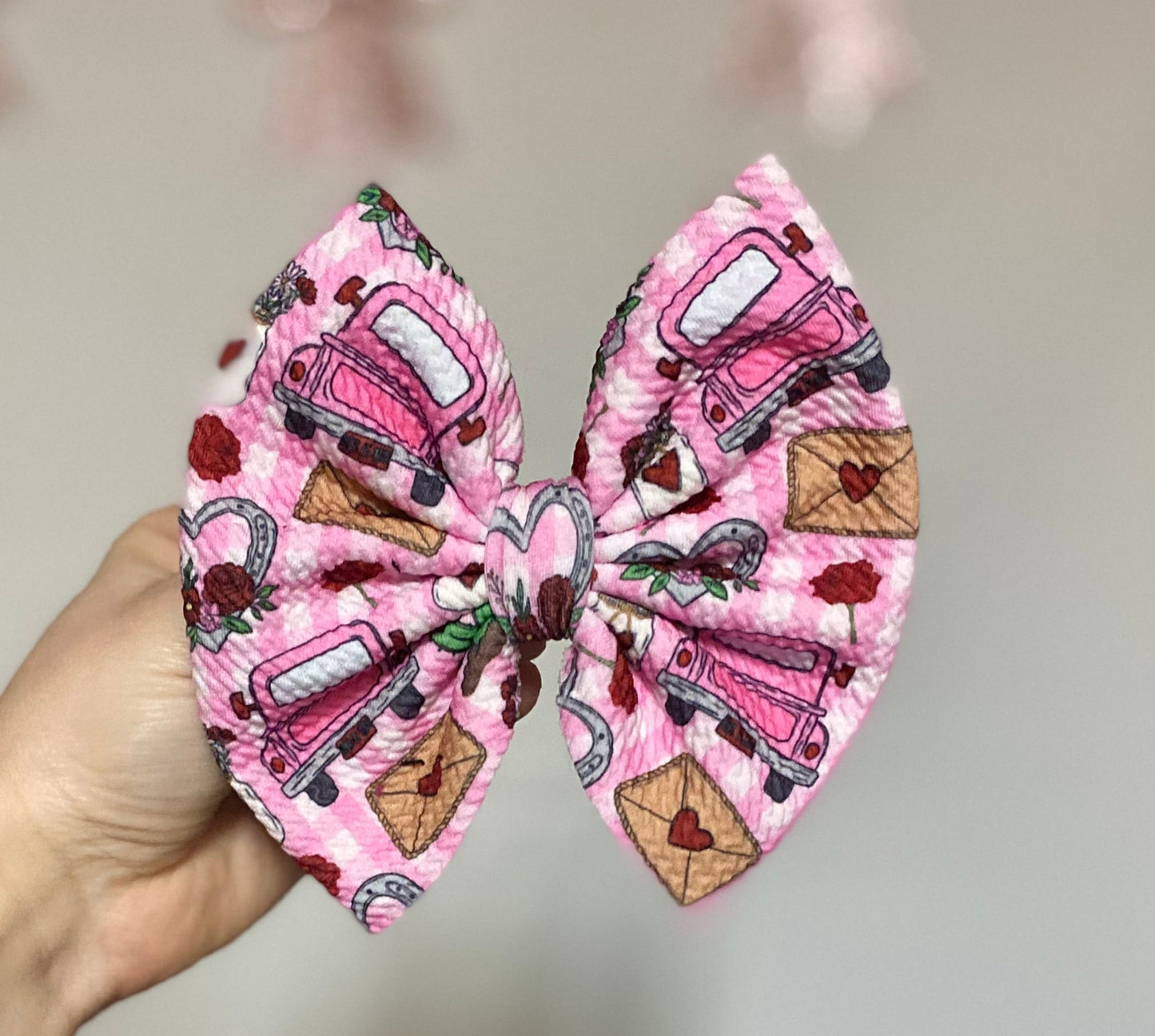 Pink Truck Valentines