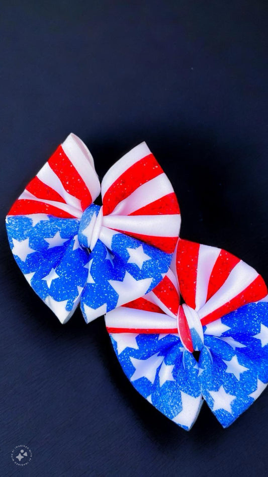 Stars and Stripes bow