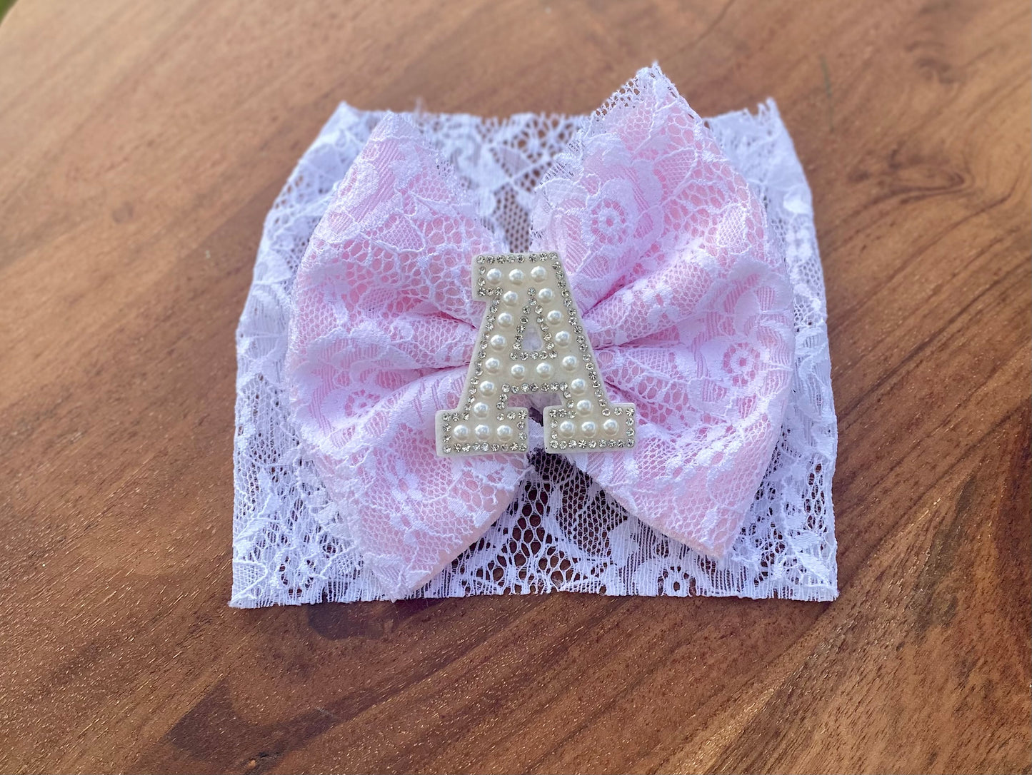 Pink lace
