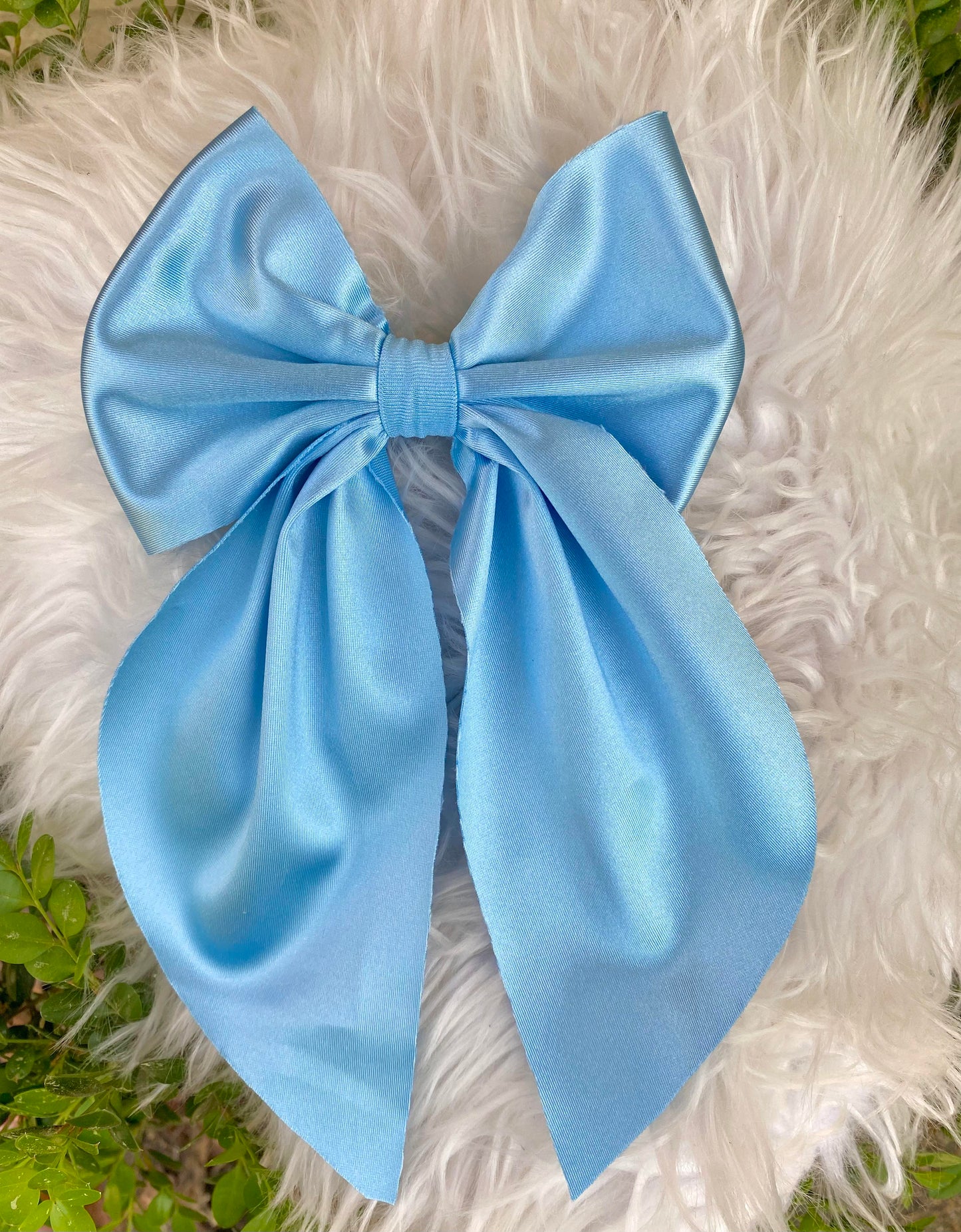 blue satin