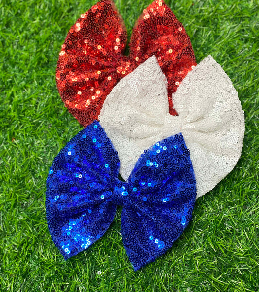 Red White Blue Sequins