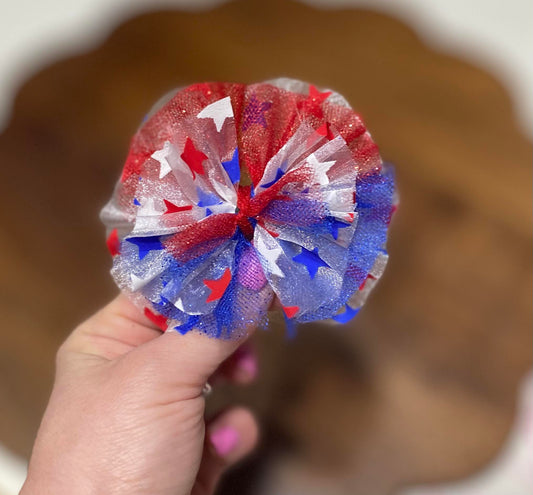 Shredded Tulle Stars